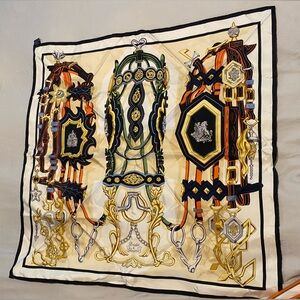 Hermes carre twill brides et destin scarf